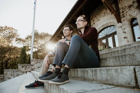 Adam and Phillip's Montreal engagement shoot, Montreal LGBTQ+ engagement photographer, Montreal LGBTQ+ wedding photographer, Montreal gay prewedding engagement photographer, Montreal same sex wedding photographer