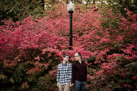 Adam and Phillip's Montreal engagement shoot, Montreal LGBTQ+ engagement photographer, Montreal LGBTQ+ wedding photographer, Montreal gay prewedding engagement photographer, Montreal same sex wedding photographer