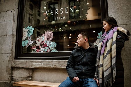 Montreal engagement photographer, Montreal wedding photographer, Prewedding photography