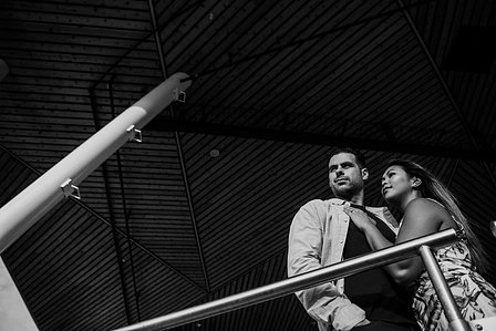 Montreal Engagement Photographer, Montreal wedding Photographer, Kim and Marc Olivier's engagement shoot; Montreal Engagement Photo, RécréoParc, Sainte-Catherine, QC, Sunset engagement photo; MTL engagement photo by the water