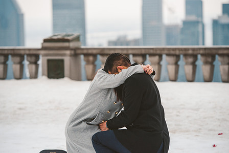 Montreal surprise proposal photographer; Montreal engagement photographer; Montreal wedding photographer