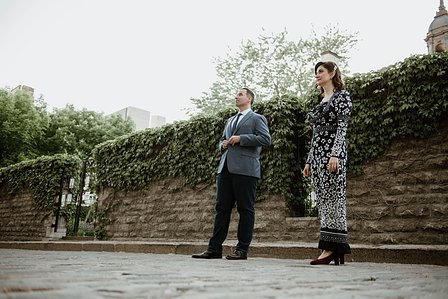 Montreal wedding Photographer, Old Montreal Engagement Photo, Camellia Sinensis, Montreal Engagement Photo, Montreal Pre-Wedding photographer, Gohar and Kosta's MTL engagement photographer