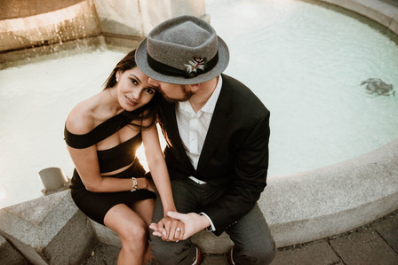 Be Elegant event planning; Hotel Place D'Armes Montreal;  Montreal Proposal photographer; Montreal Proposal photography; Montreal Surprise proposal photographer; Montreal wedding photographer; Viola Dolce Montreal