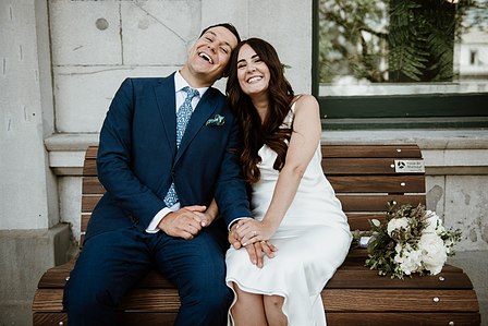 Montreal wedding photographer, Montreal elopement photographer, Notary Mona Salehi Notaire wedding mariage, Covid wedding, Old Montreal wedding photos