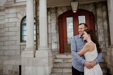 Hotel Nelligan Montreal, Old Montreal Engagement Photo, Montreal Engagement Photo, Montreal Pre-Wedding photographer, Montreal wedding Photographer, Virginie and Calyton's MTL engagement photographer