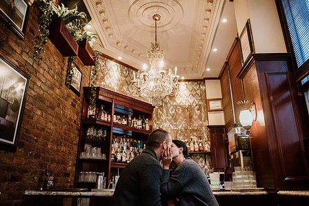 John KOO Photography; Marriage proposal MTL photo; Montreal Surprise proposal photographer; Old Montreal Surprise Proposal; Preet and Danny's Montreal surprise proposal photographer