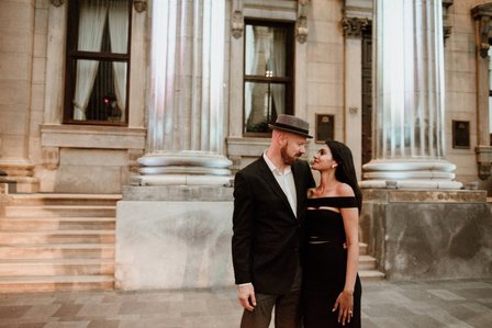 Be Elegant event planning; Hotel Place D'Armes Montreal;  Montreal Proposal photographer; Montreal Proposal photography; Montreal Surprise proposal photographer; Montreal wedding photographer; Viola Dolce Montreal