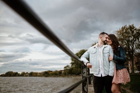Montreal Engagement Photographer, Montreal wedding Photographer, engagement portraits MTL, Elftheria and Ricky's engagement shoot, John KOO Photography, Lachine Lighthouse engagement photos