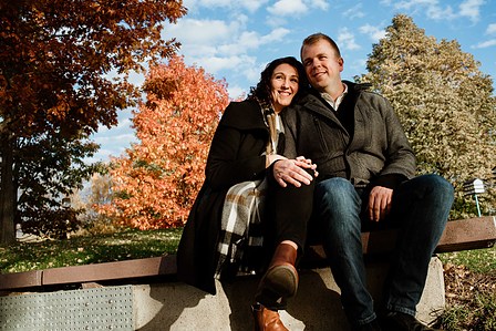 Fall Autumn photo shoot; John KOO Photography; Julianne and Marc's engagement shoot; Lachine Canal; Montreal Engagement Photographer; Sunset Montreal; Sunset engagement photo; engagement photos