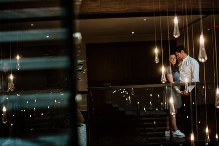 Old Montreal Engagement Photo, Montreal Engagement Photo, Montreal Pre-Wedding photographer, Montreal wedding Photographer, Danielle and Andrew's MTL engagement photographer, Tommy Cafe Montreal, Le Petit Dep Montreal