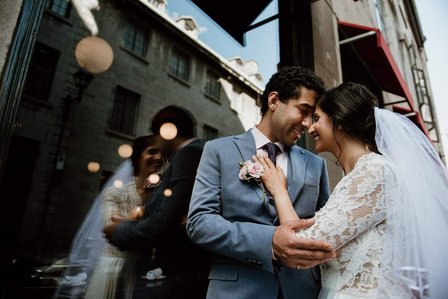 Montreal wedding photographer, Montreal wedding portraits