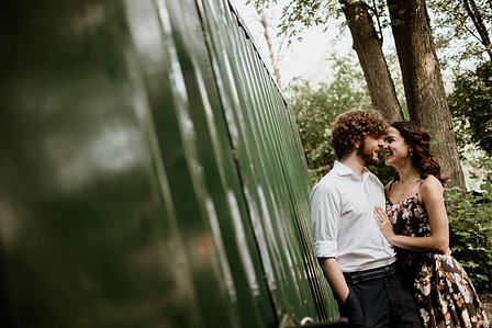 Centennial Park engagement photos; Dollard-Des Ormeaux; John KOO Photography; Montreal Engagement Photo; Montreal Engagement Photography; Montreal wedding Photographer; Quebec; Silvia and Paul's engagement shoot