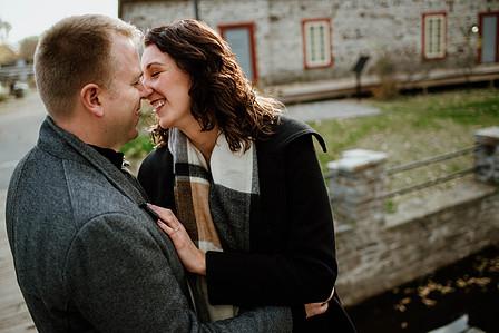 Fall Autumn photo shoot; John KOO Photography; Julianne and Marc's engagement shoot; Lachine Canal; Montreal Engagement Photographer; Sunset Montreal; Sunset engagement photo; engagement photos