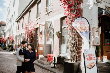 Montreal surprise proposal photographer; Montreal wedding photographer