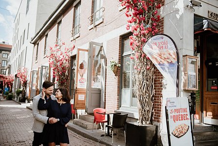 Montreal surprise proposal photographer; Montreal wedding photographer