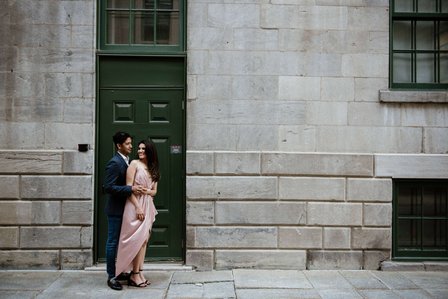 Mehreen and Animesh's surprise proposal; Montreal Proposal photographer; Montreal Surprise proposal photographer; Old Montreal Surprise Proposal; She said yes; Will You Marry Me