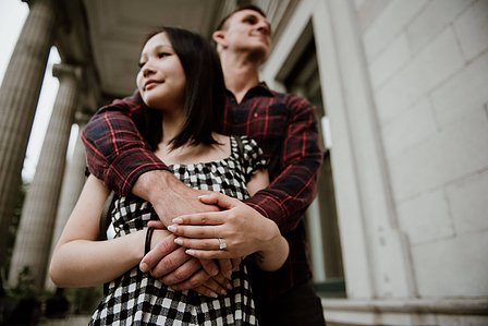 John KOO Photography; Montreal surprise proposal photography; Montreal wedding Photographer; Proposal photographer; She said yes; Teresa and Kevin's Montreal surprise proposal photographer; surprise proposal photography Old Montreal