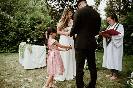 Montreal wedding Photographer; Montreal wedding photo; Carrie Ma officiant; Charlotte Flannery MUA hair stylist; FSEV wedding officiant; Jamie and Newton's wedding; John KOO Photography; Kristina Chan desserts; Longueuil wedding; Oxide design florist