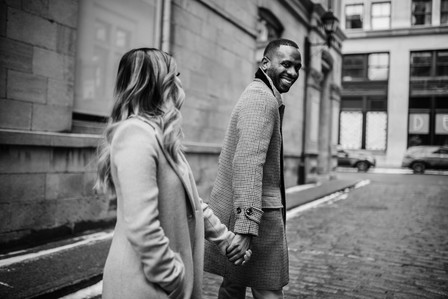 Biana Rosa singer; Ed Sheeran Perfect cover; John KOO Photography; Leon Bridges Beyond cover; MTL surprise marriage proposal photo; Montreal Surprise proposal photographer; Nelligan hotel reception venue; Notre Dame Basilica surprise proposal; Old MTL