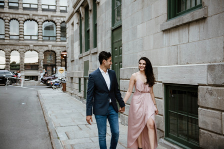 Mehreen and Animesh's surprise proposal; Montreal Proposal photographer; Montreal Surprise proposal photographer; Old Montreal Surprise Proposal; She said yes; Will You Marry Me