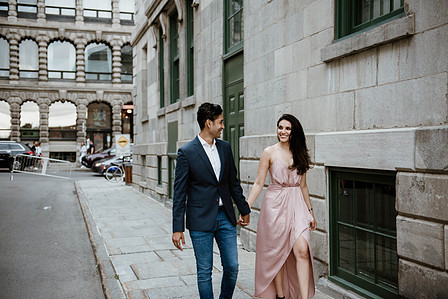 Mehreen and Animesh's surprise proposal; Montreal Proposal photographer; Montreal Surprise proposal photographer; Old Montreal Surprise Proposal; She said yes; Will You Marry Me