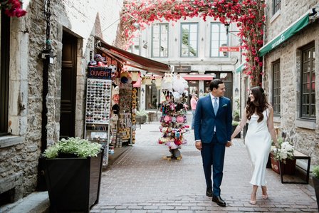 Montreal wedding photographer, Montreal elopement photographer, Notary Mona Salehi Notaire wedding mariage, Covid wedding, Old Montreal wedding photos