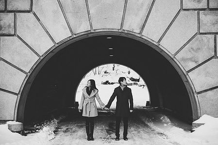 Montreal engagement photo, Montreal prewedding photo