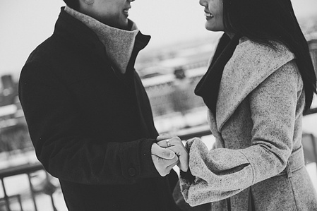 Montreal engagement photo, Montreal prewedding photo
