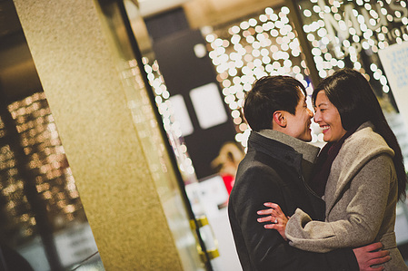 Montreal engagement photo, Montreal prewedding photo
