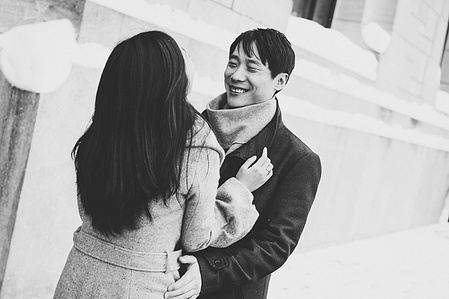 Montreal engagement photo, Montreal prewedding photo