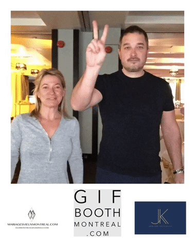 Gif Booth Montreal, animated GIF, Marketing activation, rental