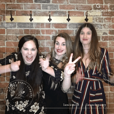 Gif Booth Montreal, animated GIF, Marketing activation, rental