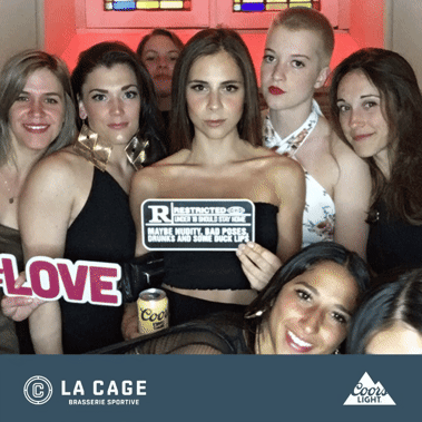 Gif Booth Montreal, animated GIF, Marketing activation, rental