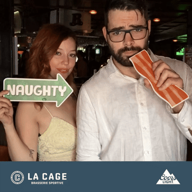Gif Booth Montreal, animated GIF, Marketing activation, rental