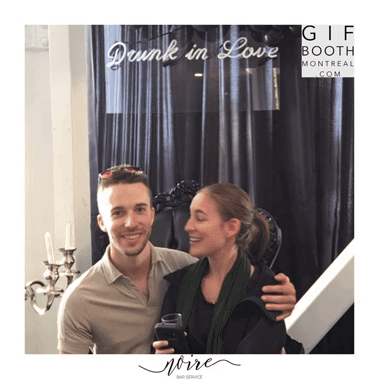Gif Booth Montreal, animated GIF, Marketing activation, rental