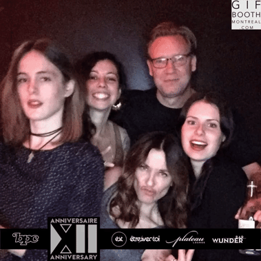 Gif Booth Montreal, animated GIF, Marketing activation, rental