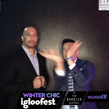 Gif Booth Montreal, animated GIF, Marketing activation, rental