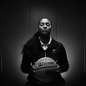 Niele Ivey, Head Coach of Notre Dame Women’s Basketball.
Oct. 14, 2021