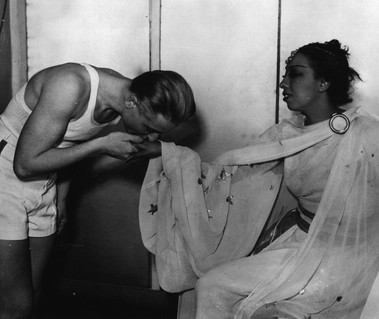 Koubek performing with Josephine Baker in Paris, November 1936. Courtesy of AKG Images.