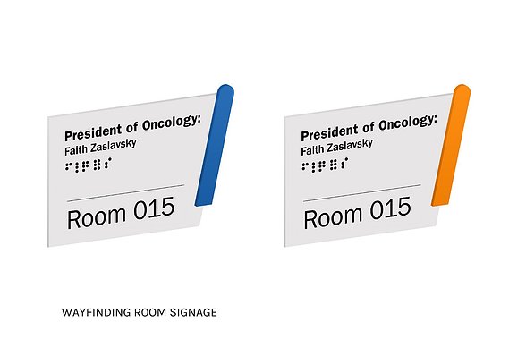 Myriad Genetics Room Name Plate Design Uriel Castillo