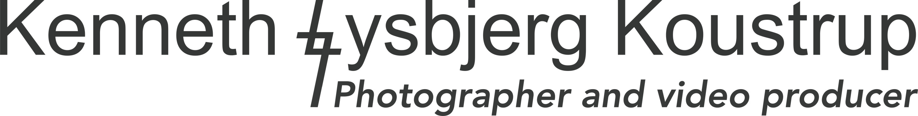 Kenneth Lysbjerg Koustrup Photography Portfolio