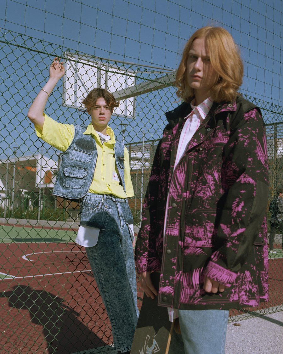 Pap Magazine Issue May SS19, Fashion Editorial Photography by Silvia Pisani, Clothes by Plusquemavie, Ambush, APJP, Vans, OMC, Supreme, Daily Paper, A Cold Wall, Marcelo Burlon Country of Milan, Noovaspace, Adidas and Stussy