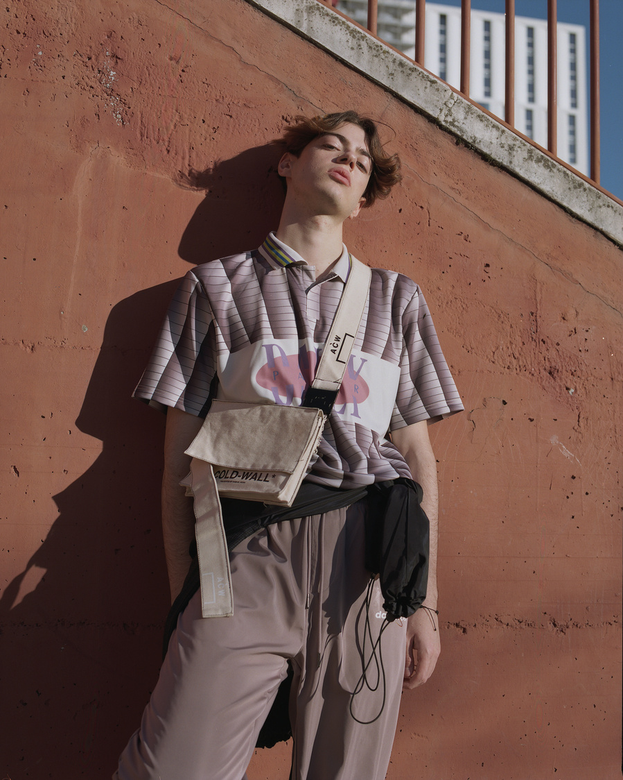 Pap Magazine Issue May SS19, Fashion Editorial Photography by Silvia Pisani, Clothes by Plusquemavie, Ambush, APJP, Vans, OMC, Supreme, Daily Paper, A Cold Wall, Marcelo Burlon Country of Milan, Noovaspace, Adidas and Stussy