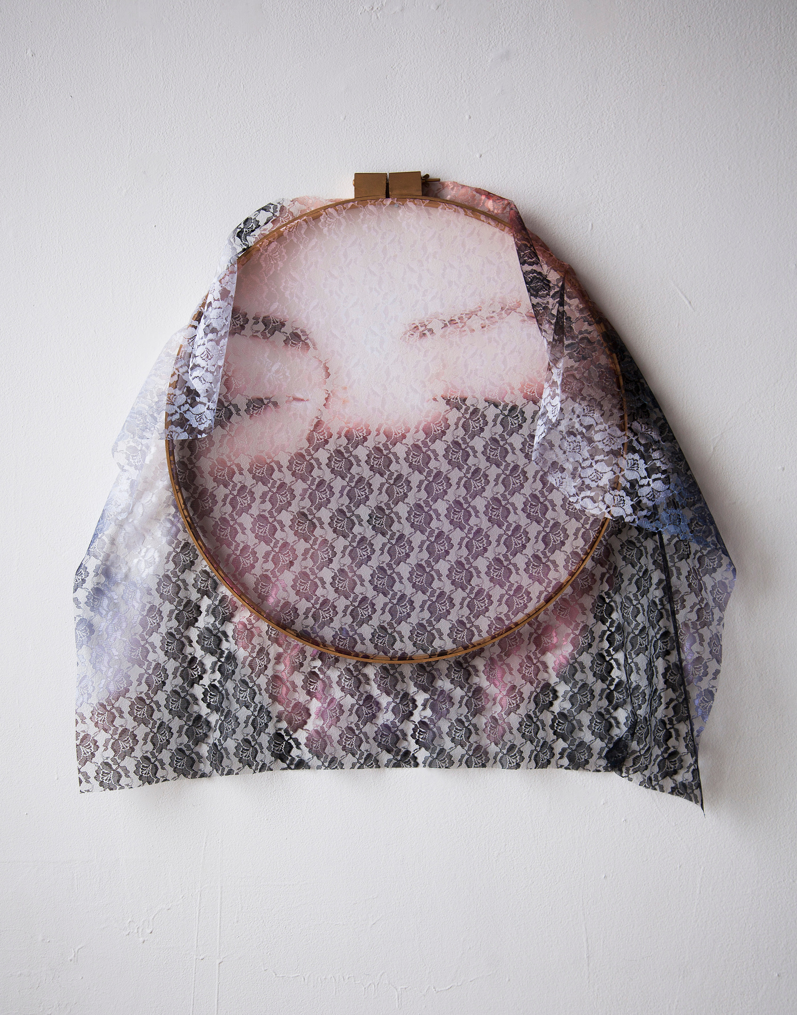hannah altman, fabric, textile, photograph, photography, self portrait, feminism, lace