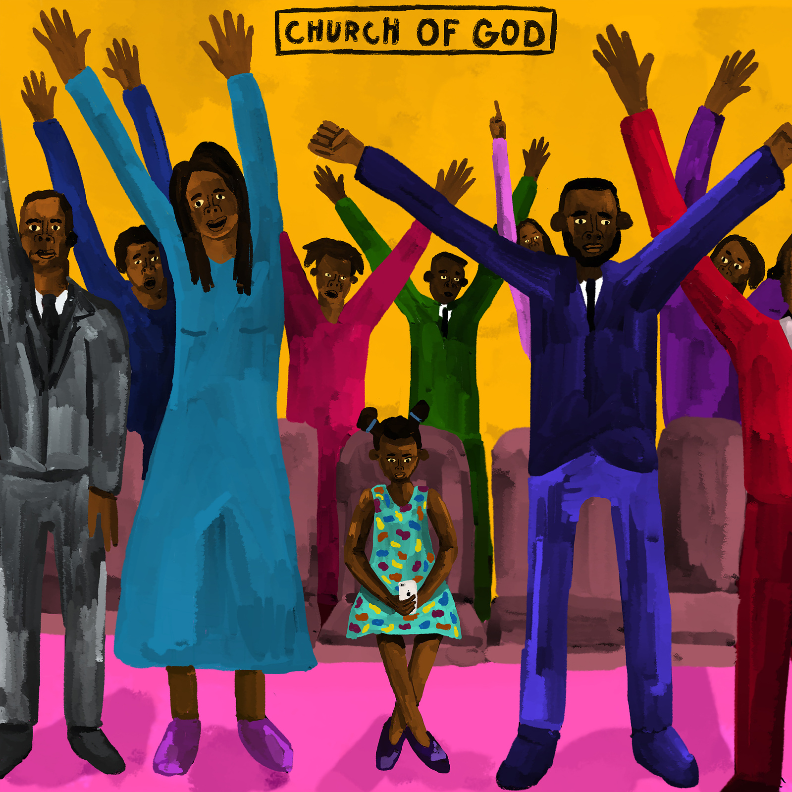 Church Days (2017)
20"x20"
