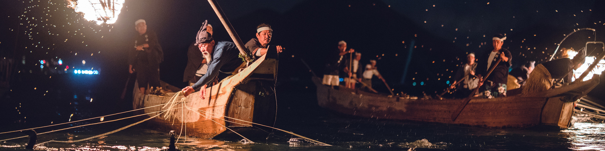 Tokyo Photographer Irwin Wong - Gifu Cormorant Fishers on Nagara River