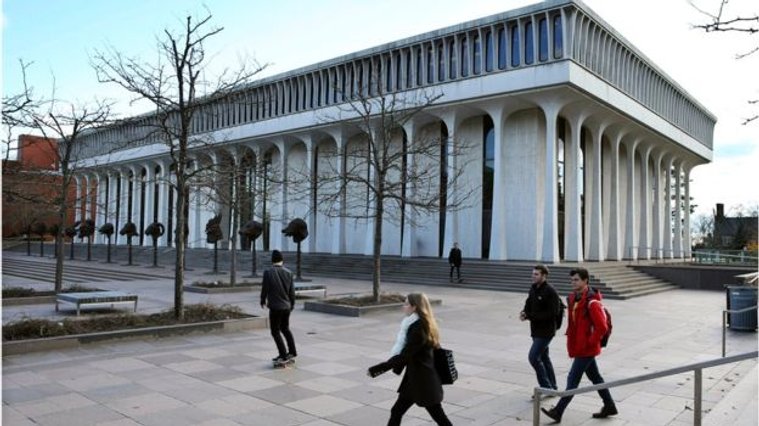 Woodrow Wilson School, Princeton University. Image Credit: BBC