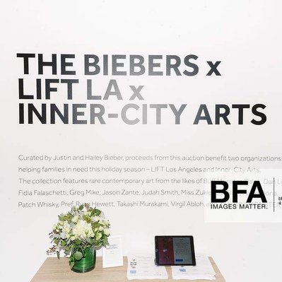 Gallary art show in los angeles.