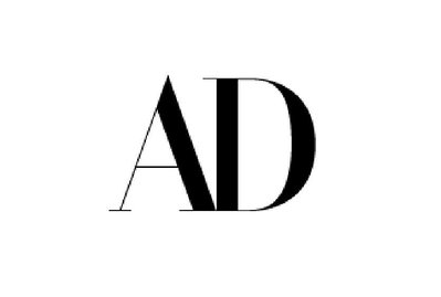 A logo of architectural digest.