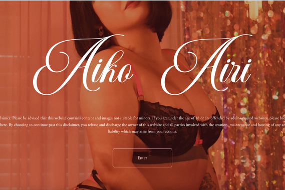 Glamorous and affordable website design for sex workers in Los Angeles